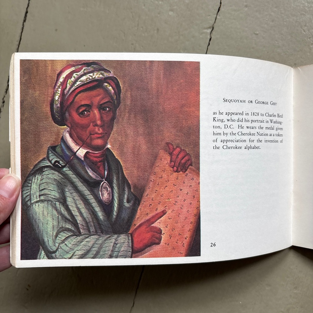 1961 The Story of the Cherokee People Sequoyah Trail of Tears Native American - Picture 1 of 10